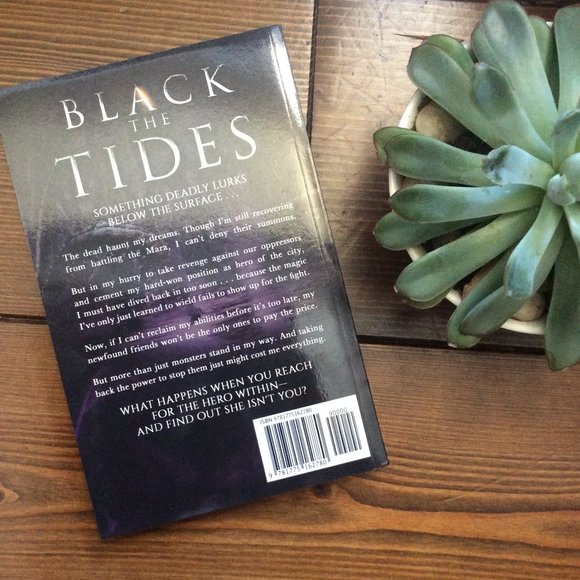 Signed Paperback: BLACK THE TIDES (Threads of Dreams 2)Canadian YA Urban Fantasy - Picture 2 of 2